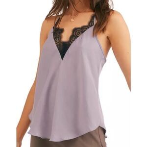 Free People Starlight Cami Top Mauve Color NWT Size XS